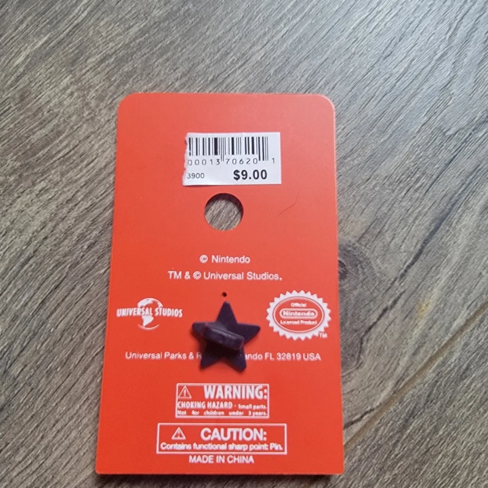Universal Studios Hollywood Super Nintendo World Black Pin New